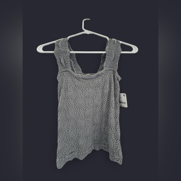 Free People Tops - Free People Love Letter Cami in Silver Lining